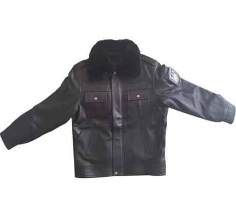 冬執(zhí)勤服皮夾克